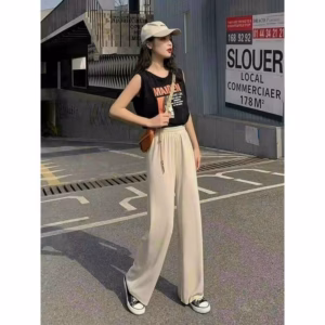 Quần Ống Rộng Kiểu Culottes Chất Gân Tăm Siêu Tôn Dáng Sldcq19 - Diepchi Fashion