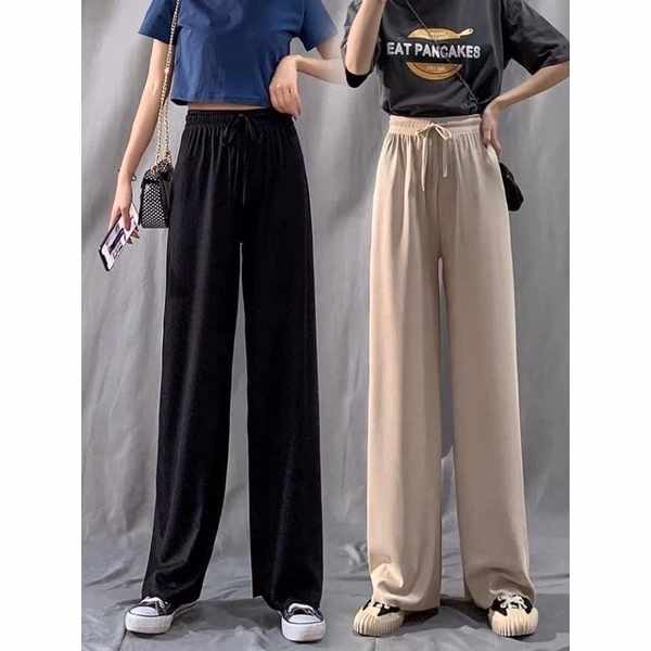 Quần Ống Rộng Kiểu Culottes Chất Gân Tăm Siêu Tôn Dáng Sldcq19 - Diepchi Fashion - Ảnh 2