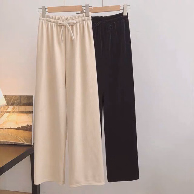 Quần Ống Rộng Kiểu Culottes Chất Gân Tăm Siêu Tôn Dáng Sldcq19 - Diepchi Fashion - Ảnh 12