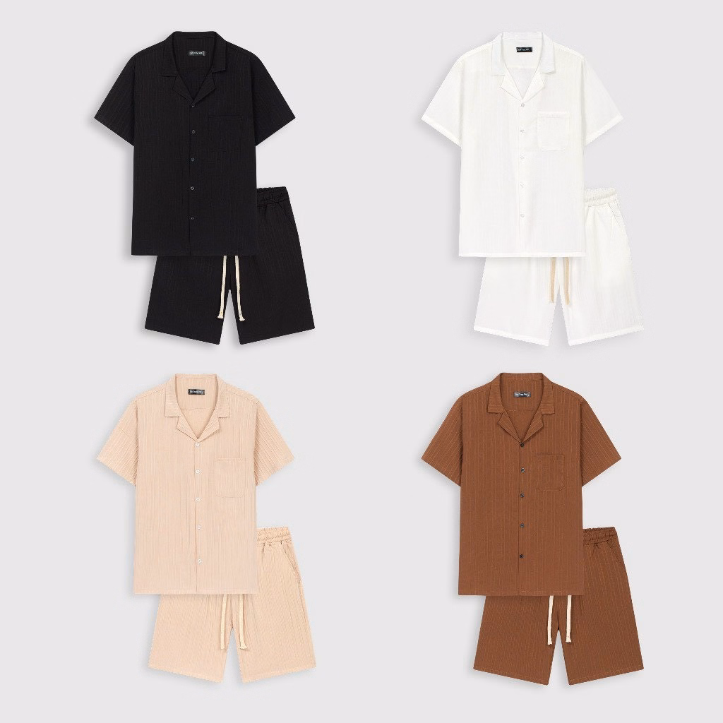 Bộ Quần Áo Nam Nữ Chất Liệu Đũi Gân Co Dãn 4 Chiều Thoáng Mát - Men’S Style - Ảnh 12