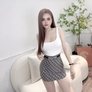 Set Đồ Nữ Áo Balo Thun Bozip Phối Chân Váy Kaki Ôm Dr - Ausa House