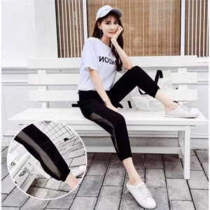 Quần Đũi Phối Lưới Sườn Mát Mẻ Cho Mùa Hè Năng Động Sldcq36 - Diepchi Fashion
