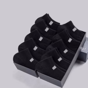 [ 5 Đôi ] Tất Ngắn Nam Nữ Vớ Thấp Cổ 4 Màu Trơn Chống Hôi Chân Cao Cấp - Trùm Sỉ Vn