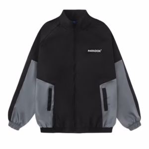 Áo Khoác Dù Cổ Đứng In Chữ Paradoooo Phối Màu Tp77 - Golden Dream