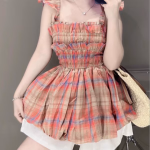 Set Đồ Nữ Áo Cánh Tiên Bèo Phối Quần Trắng - Ausa House