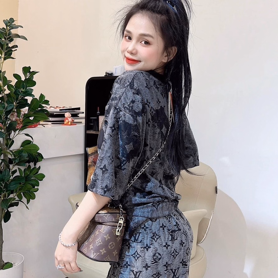 Set Bộ Thun Nữ Cotton Woat Xước Mickey Bt099 - Nana House - Ảnh 4