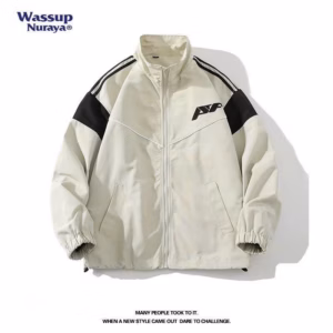 Áo Khoác Dù Nam Nữ 2 Lớp Cổ Đứng Thêu Họa Tiết Af Bigsize 70-90Kg Cao Cấp Chống Nắng - Htm Fashion