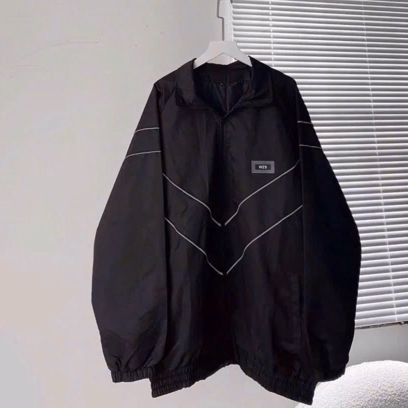 Áo Khoác Dù Nam Nữ Thêu Chữ 4Lucky Sọc Dạ Quang Form Rộng Thời Trang Sht80 - Minh Hà House - Ảnh 4