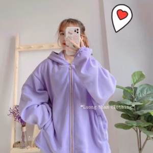 Áo Khoác Nỉ Mềm Mát Mịn Nam Nữ Đều Mặc Được Áo Cute Hot Trend Htm - Fashion
