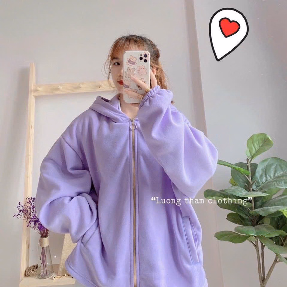 Áo Khoác Nỉ Mềm Mát Mịn Nam Nữ Đều Mặc Được Áo Cute Hot Trend Htm - Fashion
