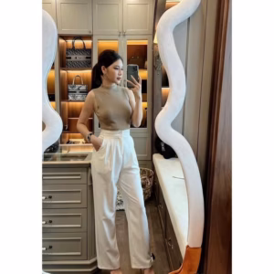 Áo Len Ba Lỗ Croptop Kiểu Cổ Neo Quyến Rũ Sldca110 - Diepchi Fashion