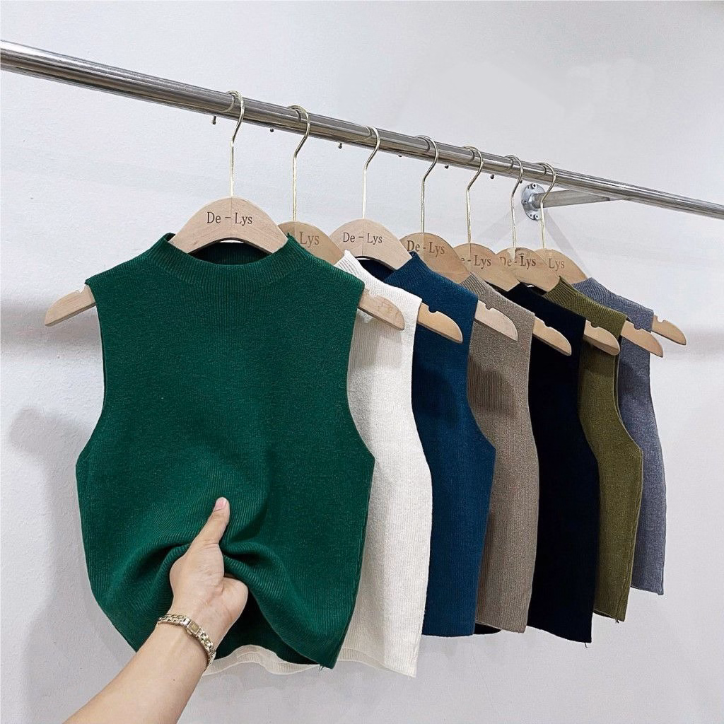 Áo Len Ba Lỗ Croptop Kiểu Cổ Neo Quyến Rũ Sldca110 - Diepchi Fashion - Ảnh 13