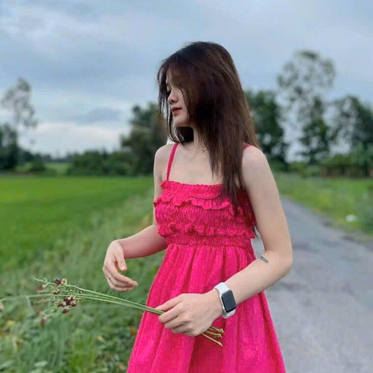 Đầm Váy Nữ Lụa 2 Dây Chun Ngực Dáng Dài Bt072 - Nana House - Ảnh 4