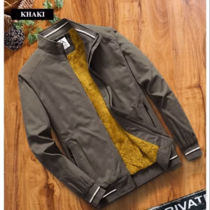 Áo Khoác Nam Kaki Tay Dài Lót Lông Cao Cấp Kk16 - Phl