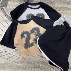 Set Đồ Nữ Áo Croptop Phối Quần Đùi Thun Borip Số 23 - Ausa House