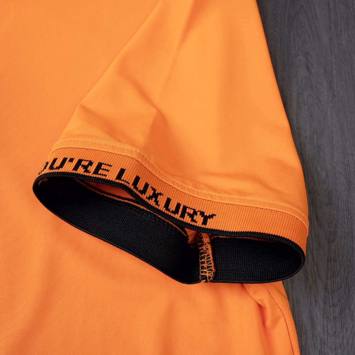 Áo Polo Golf Nam Ngắn Tay Chất Vải Coolmax Màu Cam Năng Động Algplo100 - Aligro - Ảnh 9