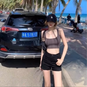 Quần Short Nữ Lật Lai Lưng Cao Lật Lai Chất Kaki Gu839 - Nana House