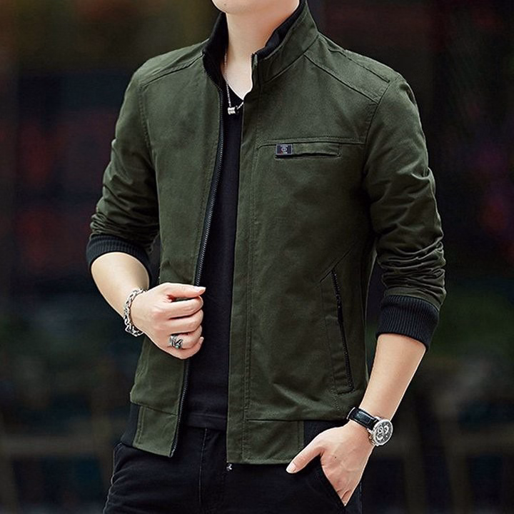 Áo Khoác Kaki Nam Có Lớp Lót Sọc Caro Thời Trang Xm07 - Be Yourself - Ảnh 6