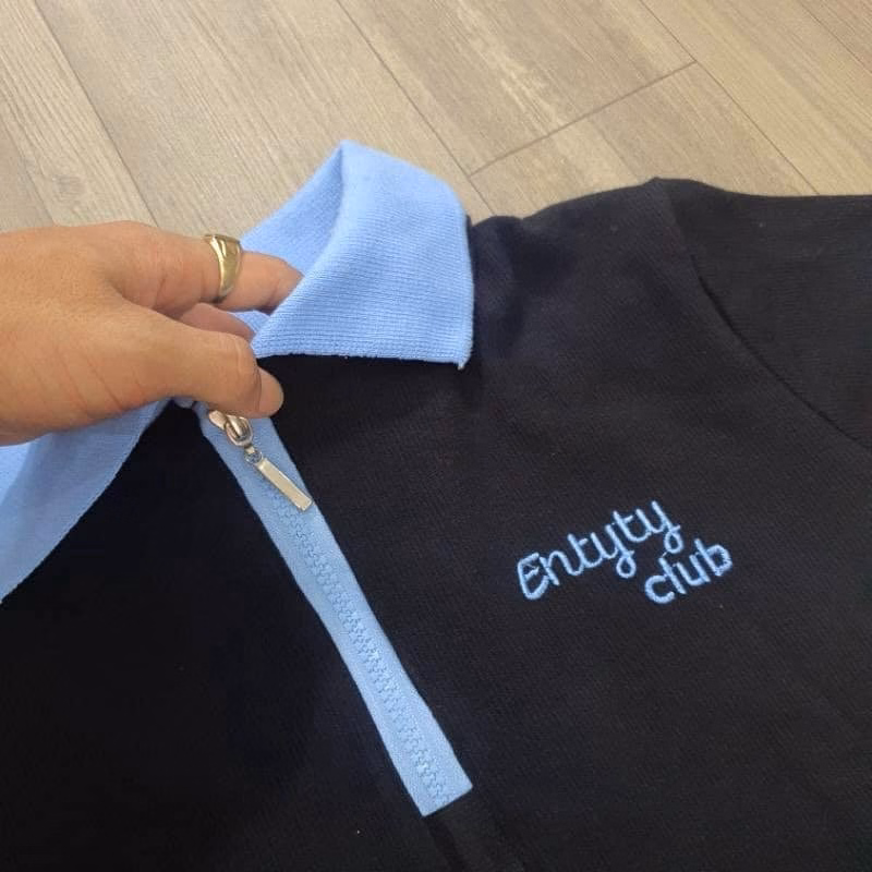 Đầm Váy Nữ Polo Body Mix Cổ Xanh Dress Dây Kéo Sa149 - Sam Store - Ảnh 8