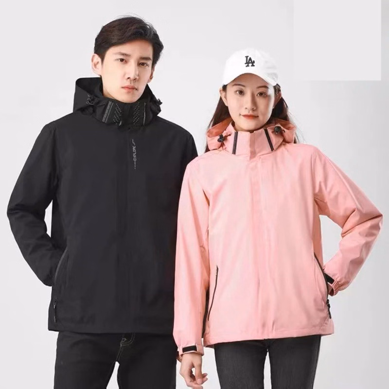 Áo Khoác Gió Nam Nữ Chống Nước, Cổ Đứng Kiểu Dáng Thể Thao Slcxg24 - Chipxinhxk - Ảnh 2