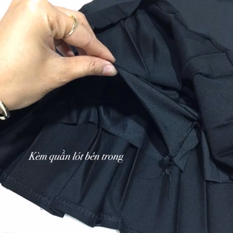 Chân Váy Bầu Xếp Ly Có Quần Trong Bt889 - Nana House - Ảnh 6