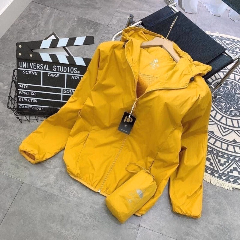 Áo Khoác Gió 2 Lớp Lưới Tặng Kèm Túi Cuộn Tiện Lợi Cho Bạn Nữ Sldcg01 - Diepchi Fashion - Ảnh 9