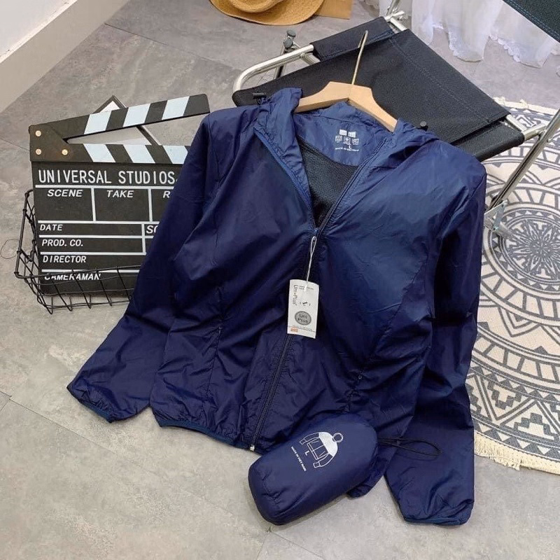 Áo Khoác Gió 2 Lớp Lưới Tặng Kèm Túi Cuộn Tiện Lợi Cho Bạn Nữ Sldcg01 - Diepchi Fashion - Ảnh 7