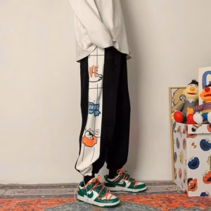 Quần Logger Nam Nữ Chất Liệu Nỉ Tốt Co Dãn Cực Êm Kèm Dây Rút Siêu Tiện In Họa Tiết Sắc Nét Mặc Mọi Dịp Hàng Hot Trend-Htm Fashion