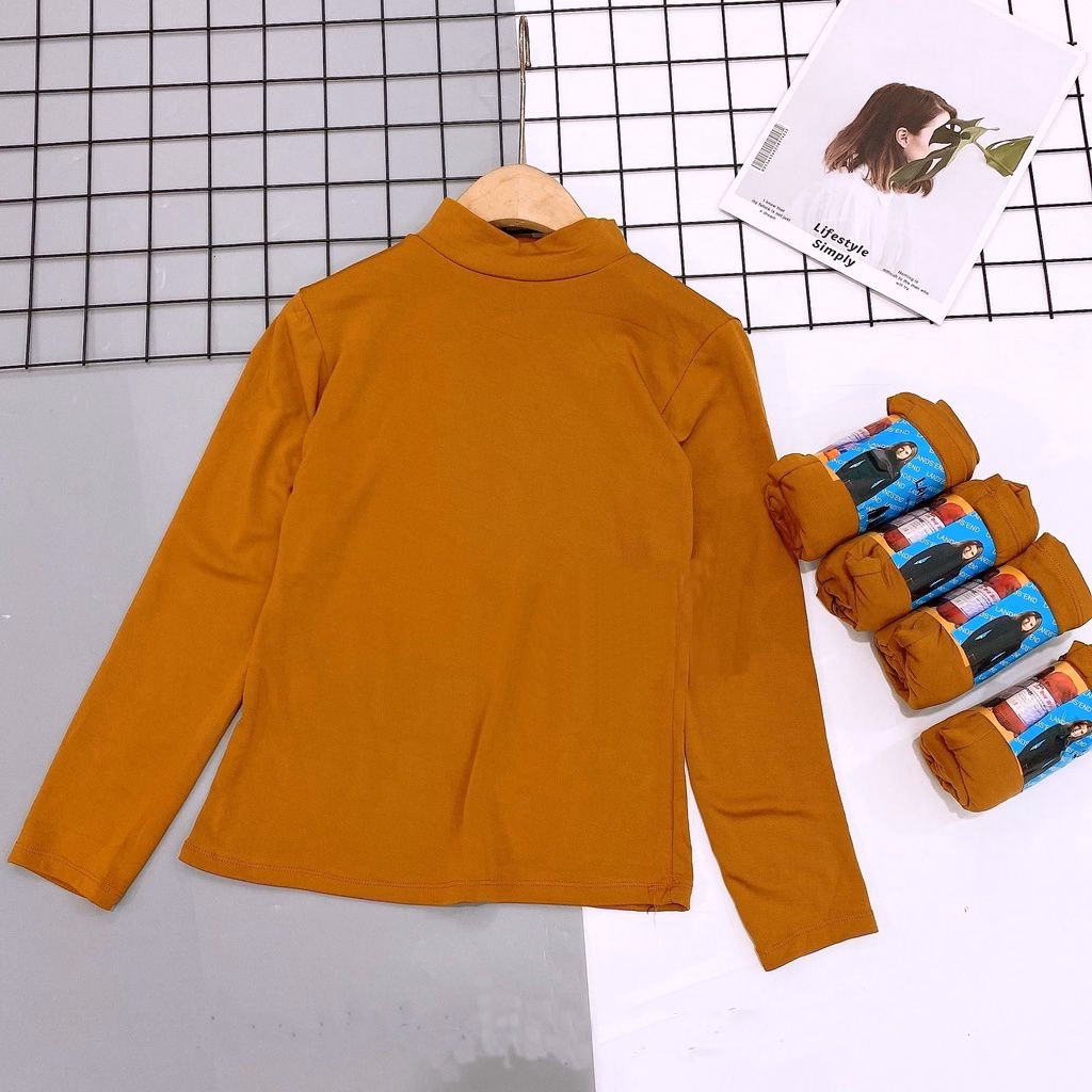 Áo Giữ Nhiệt Cổ Cao 3 Cm Chất Thun Lạnh Cho Bạn Nữ Sldca89 - Diepchi Fashion - Ảnh 13
