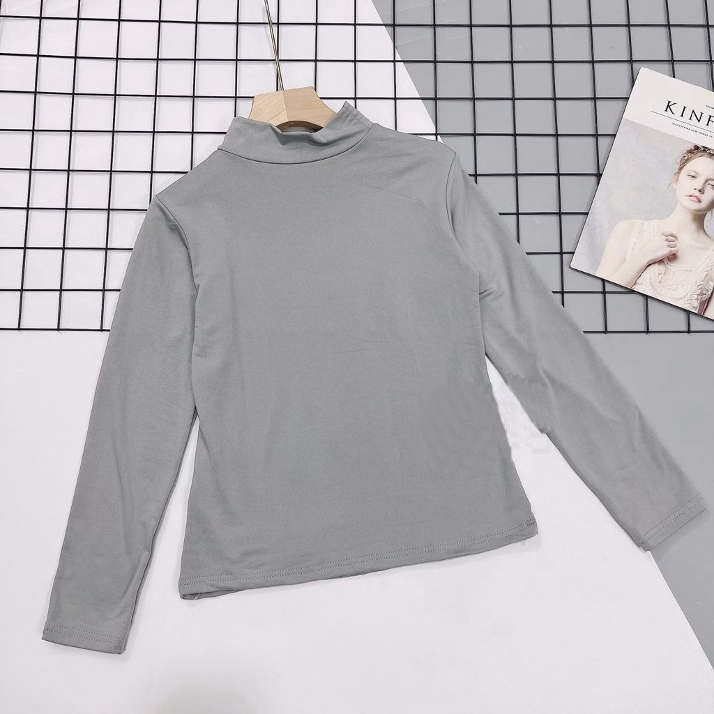 Áo Giữ Nhiệt Cổ Cao 3 Cm Chất Thun Lạnh Cho Bạn Nữ Sldca89 - Diepchi Fashion - Ảnh 14