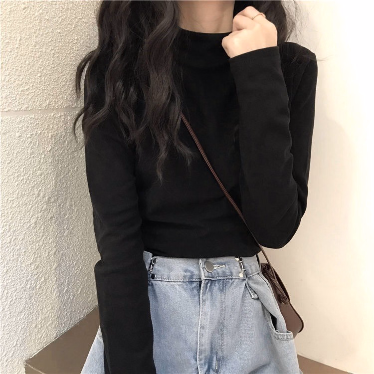 Áo Giữ Nhiệt Cổ Cao 3 Cm Chất Thun Lạnh Cho Bạn Nữ Sldca89 - Diepchi Fashion - Ảnh 9