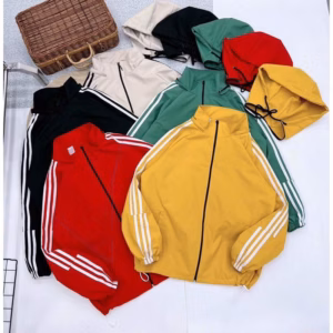 Áo Khoác Gió Phối 3 Sọc Tay Phong Cách Thể Thao Sldcg17 - Diepchi Fashion