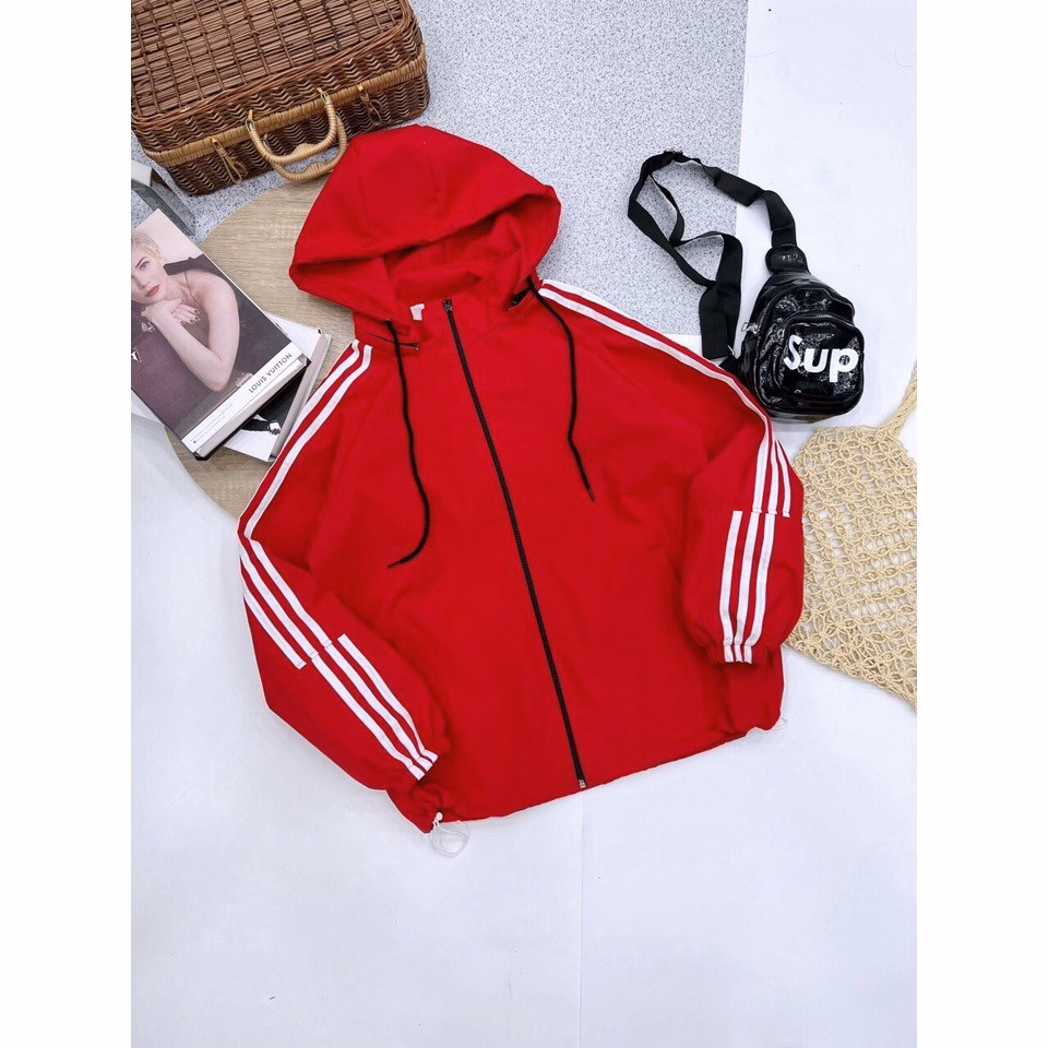 Áo Khoác Gió Phối 3 Sọc Tay Phong Cách Thể Thao Sldcg17 - Diepchi Fashion - Ảnh 6