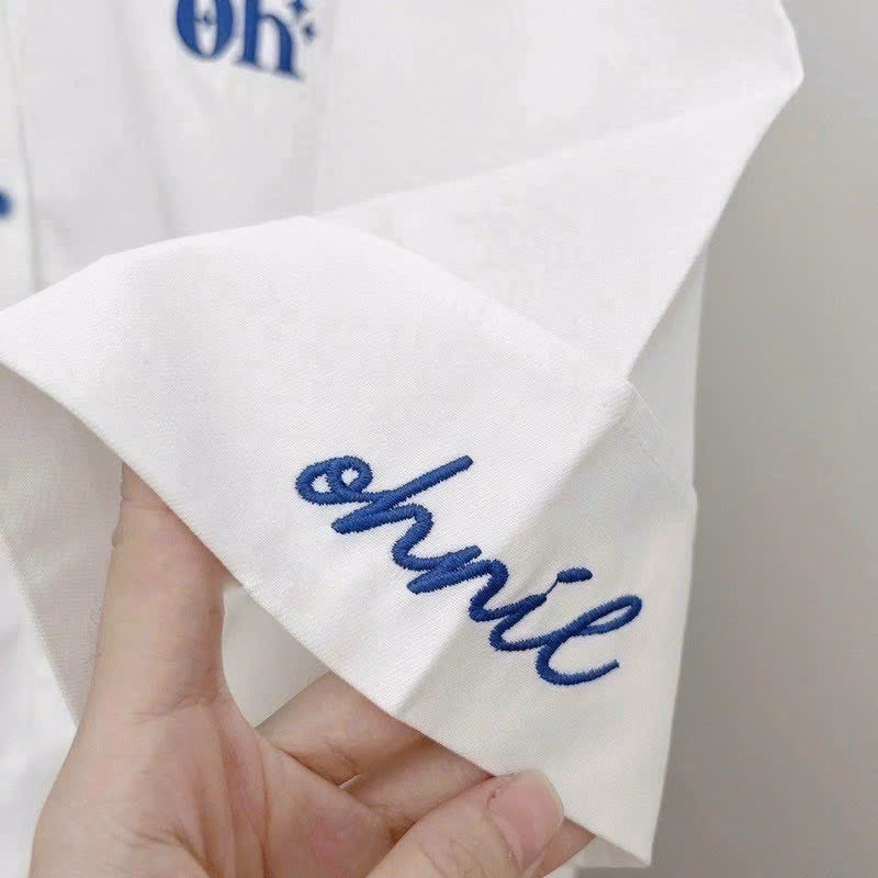 Áo Sơ Mi Nam Nữ Phối Theo Phong Cách Form Rộng Chất Vải Mát Mẻ Hình In Sắc Nét Hàng Hot Trend-Htm Fashion - Ảnh 3