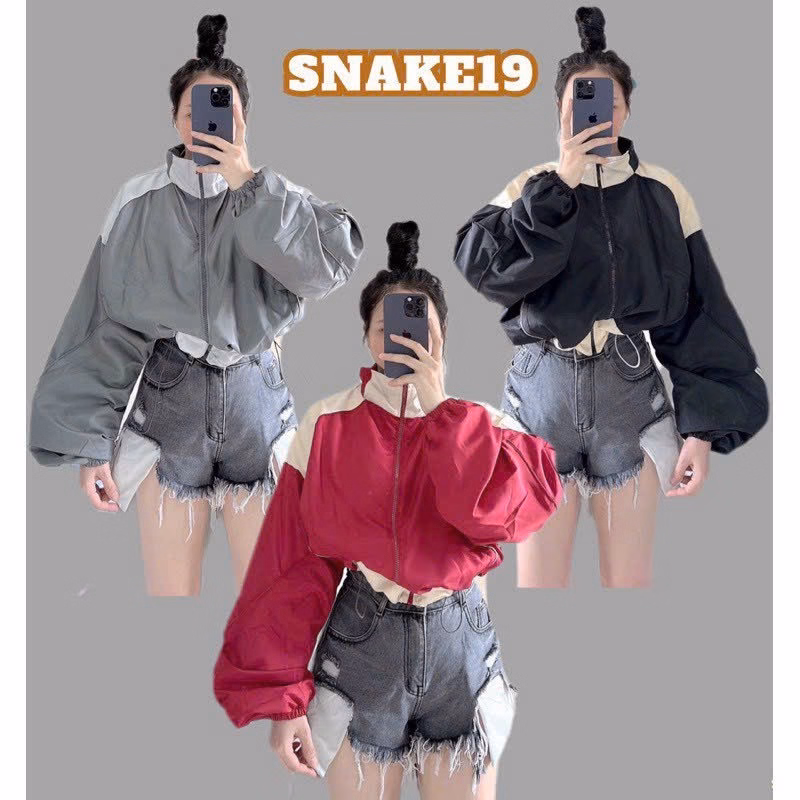 Áo Khoác Dù Nữ Siêu Đẹp Chất Liệu Vải Cực Tốt Với Form Rộng Phối Màu Cùng Cực Đỉnh Mẫu Mới Hot Trend-Htm Fashion - Ảnh 6