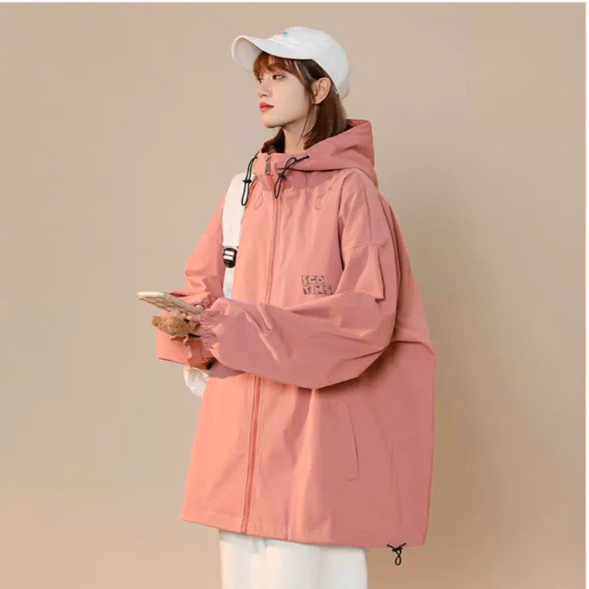 Áo Khoác Dù 2 Lớp Unisex Nam Nữ Scotinn Form Rộng Ut40 - Phương Store - Ảnh 7