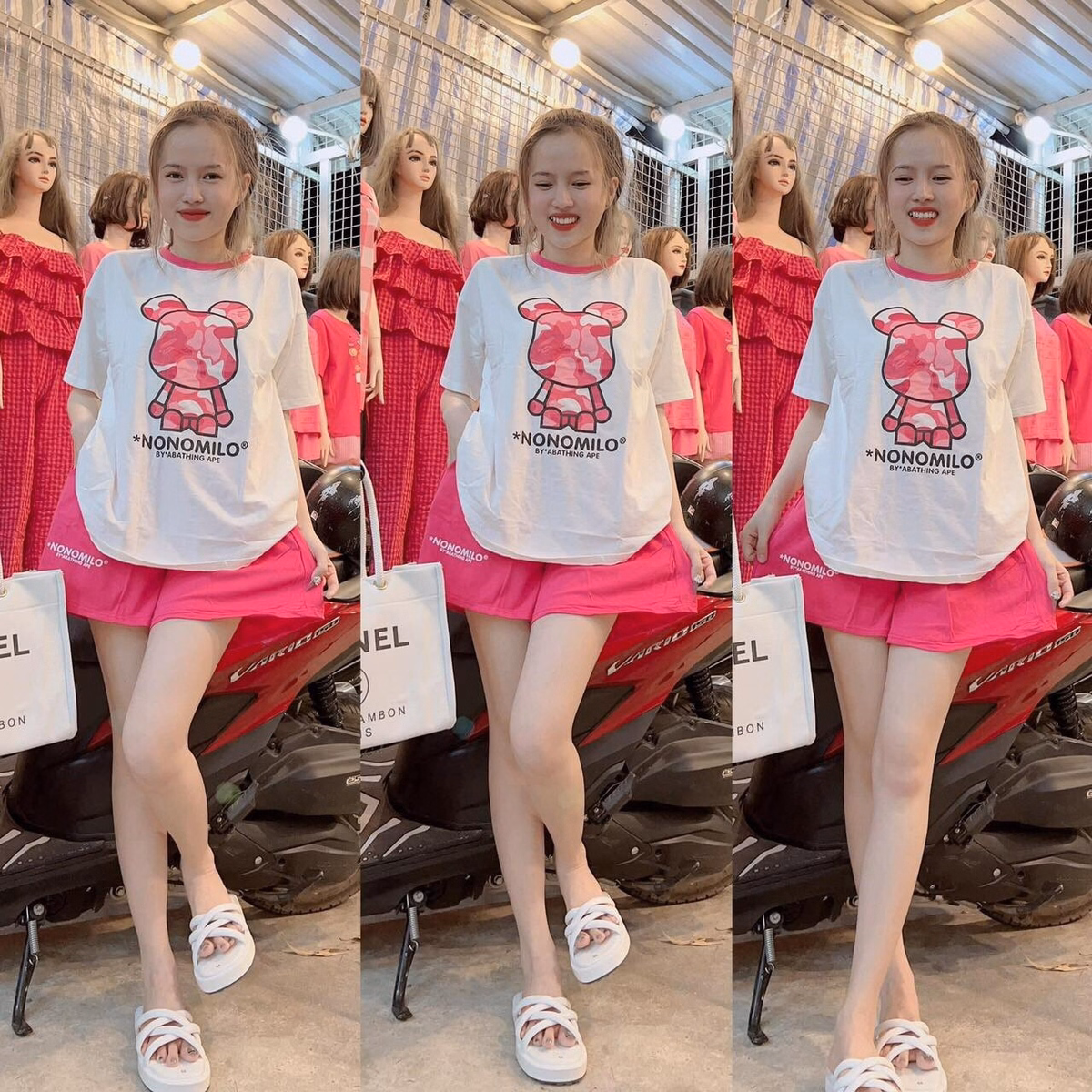 Set Bộ Thun Nữ Gấu Monomilo Bt674 - Nana House