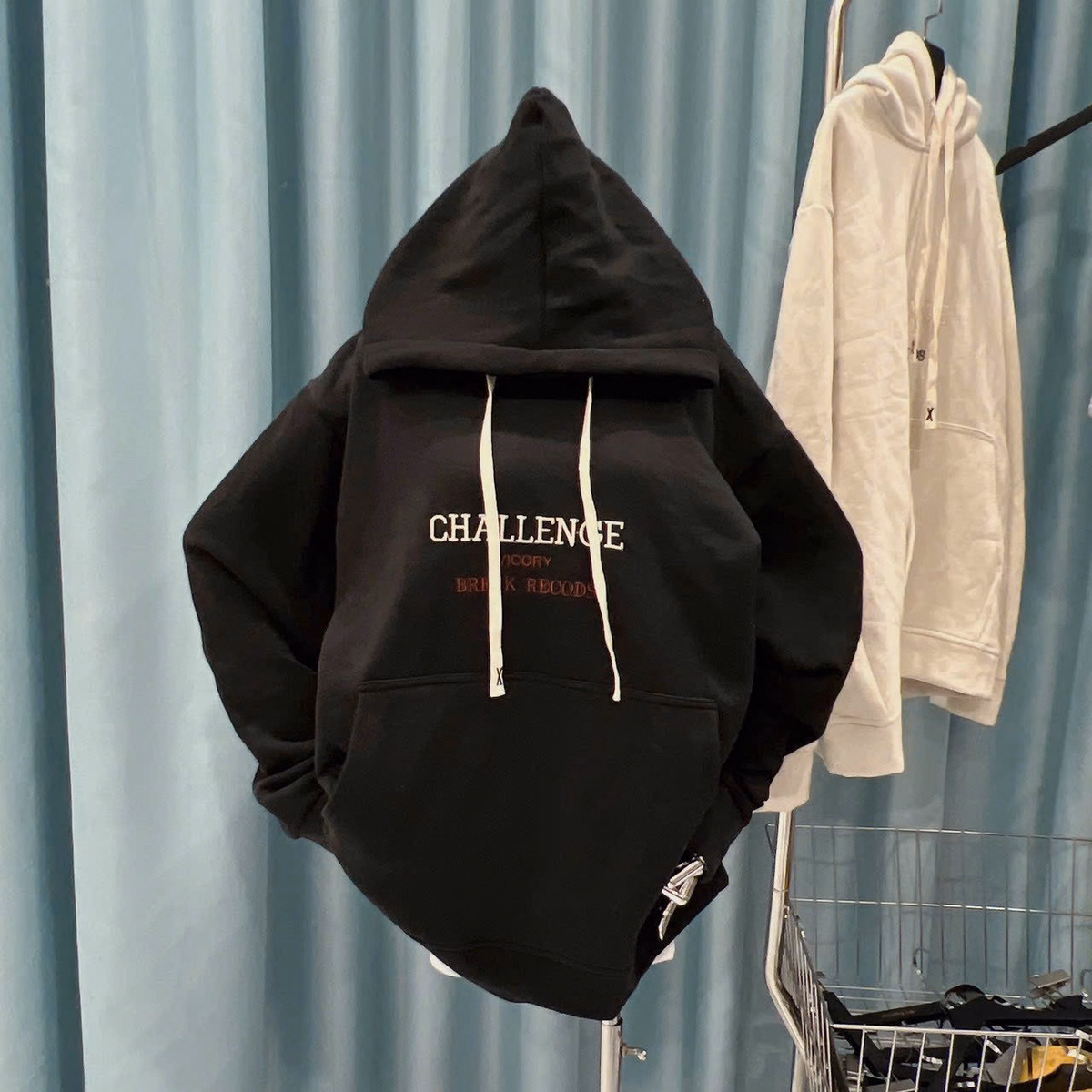 Áo Khoác Hoodie Nam Nữ Phong Cách Foirm Rộng Cánh Tay Siêu Đẹp Chất Vải Dày Và Mịn Áo Có Mũ Cực Cute Hàng Hot Trend-Htm Fashion - Ảnh 3