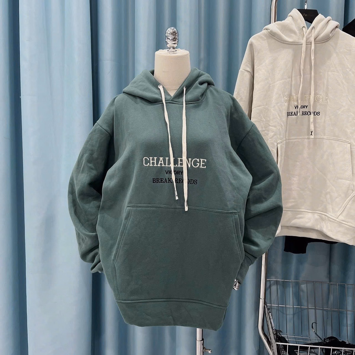 Áo Khoác Hoodie Nam Nữ Phong Cách Foirm Rộng Cánh Tay Siêu Đẹp Chất Vải Dày Và Mịn Áo Có Mũ Cực Cute Hàng Hot Trend-Htm Fashion - Ảnh 5