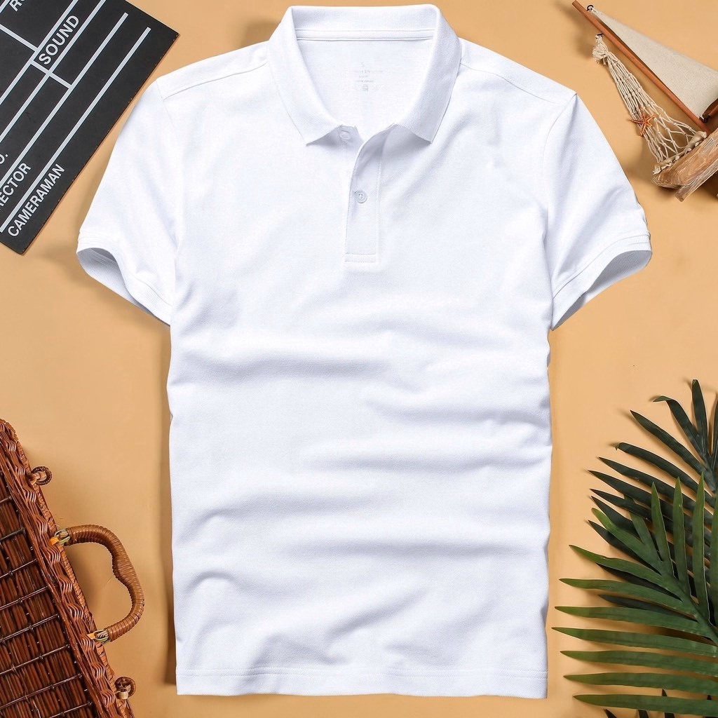 Áo Thun Polo Nam Trơn Cổ Bẻ Thun Cotton Co Giãn 4 Chiều - Lê Phương Boutique - Ảnh 6
