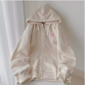 Áo Khoác Hoodie Nỉ Nam Nữ Dáng Khóa Kéo Cute Chất Vải Dày Dặn Với Dáng Form Rộng Có Mũ Cá Tính Áo Đẹp Hàng Hot Trend-Htm Fashion