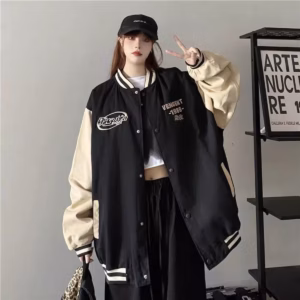 Áo Khoác Bomber 1988 Nữ Unisex Form Rộng Chất Nỉ