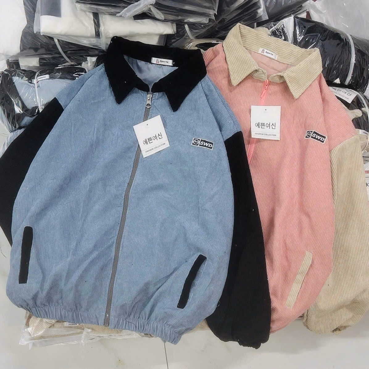 Áo Khoác Nam Nữ Phối Dáng Form Rộng Bao Ngầu Với Chất Vải Nhung 1 Lớp Siêu Đẹp Mang Cá Tính Trẻ Trung Hàng Hot Trend-Htm Fashion - Ảnh 8