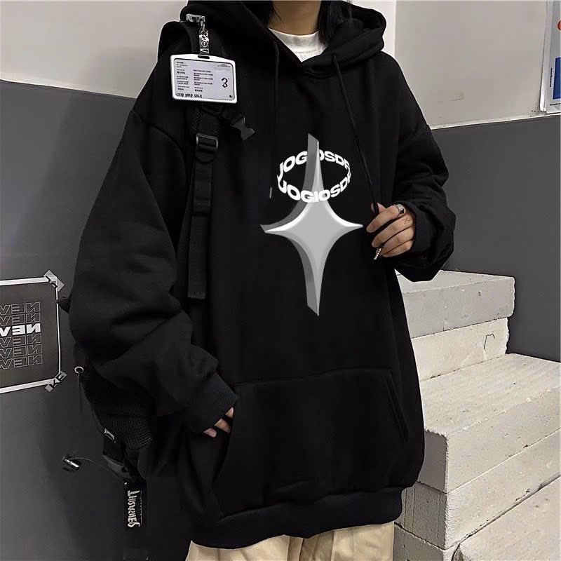 Áo Khoác Hoodie Nỉ Nam Nữ Chất Dáng Form Rộng Siêu Đẹp Với Chất Vải Dày Dặn Có Nón Trùm Đầu Tiện Lợi Áo Đẹp Hàng Hot Trend-Htm Fashion - Ảnh 2