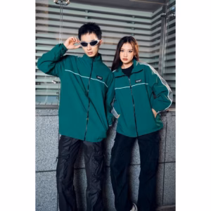 Áo Gió Unisex Phản Quang Phong Cách Thể Thao Cho Bạn Nam Và Nữ Slcxa217 - Chipxinhxk