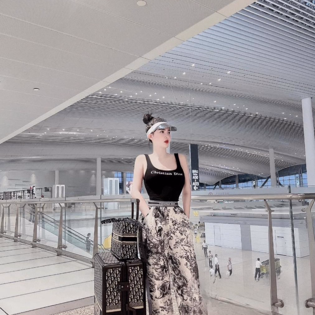 Set Bộ Đồ Nữ Thun Tăm Lạnh In 3D Áo Balo Phối Quần Dài Ống Rộng Sa848 - Sam Store - Ảnh 3