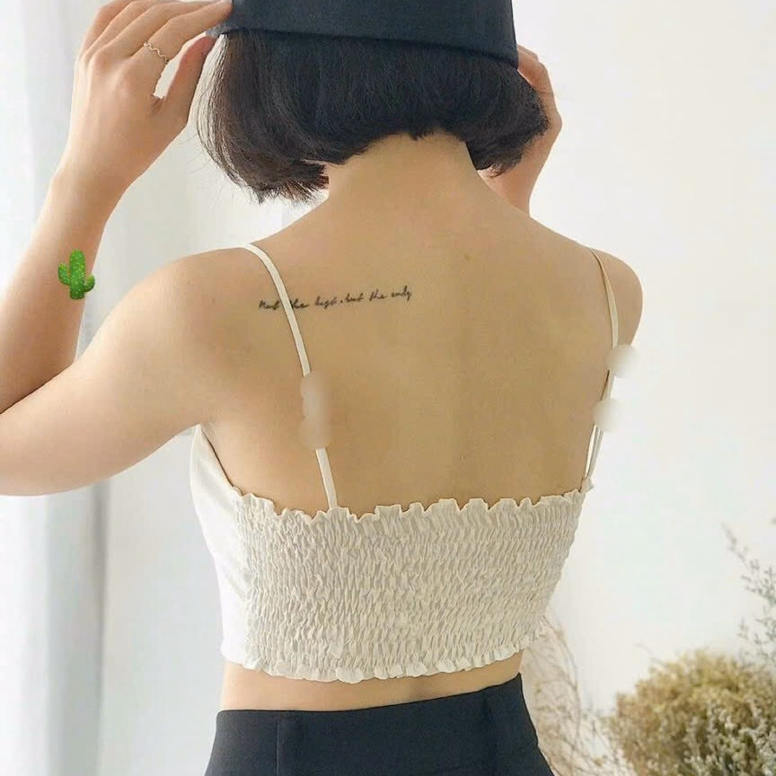 Áo Nữ Nhúng 2 Dây Chạy Chụn Có Mút - Ausa House - Ảnh 3