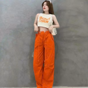 Set Bộ Đồ Nữ Áo Thun Crotop Hecant Throw Mix Quần Suông Dd001 - Nana House