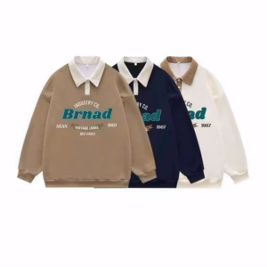 Áo Hoodie Nỉ Nam Nữ Phối Với Dáng Cổ Polo Gợi Lên Cá Tính In Chữ Brnad 1987 Siêu Sắc Nét Form Chất Liệu Vải Nỉ Dày Dặn Mặc Mát Mẻ Áo Đẹp Hàng Hot Trend-Htm Fashion
