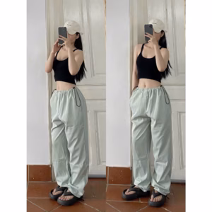 Quần Túi Hộp Nam Nữ Với Chất Dáng Form Đẹp Kèm Dây Rút Chất Liệu Vải Mát Mẻ Mang Phong Cách Cá Tính Năng Động Quần Đẹp Hàng Hot Trend-Htm Fashion